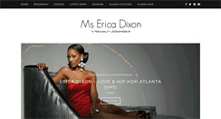 Desktop Screenshot of msericadixon.com